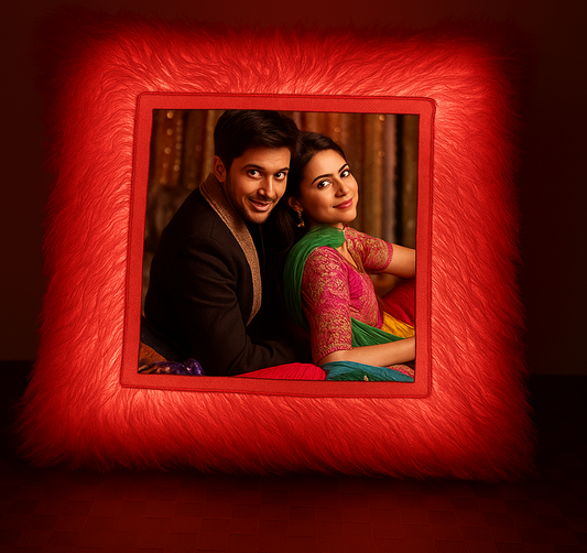 Personalized LED Cushion with Custom Photo